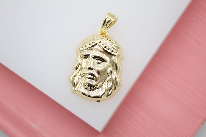 Jesus Head Pendant (A114)
