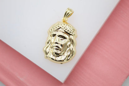 Jesus Head Pendant (A114)