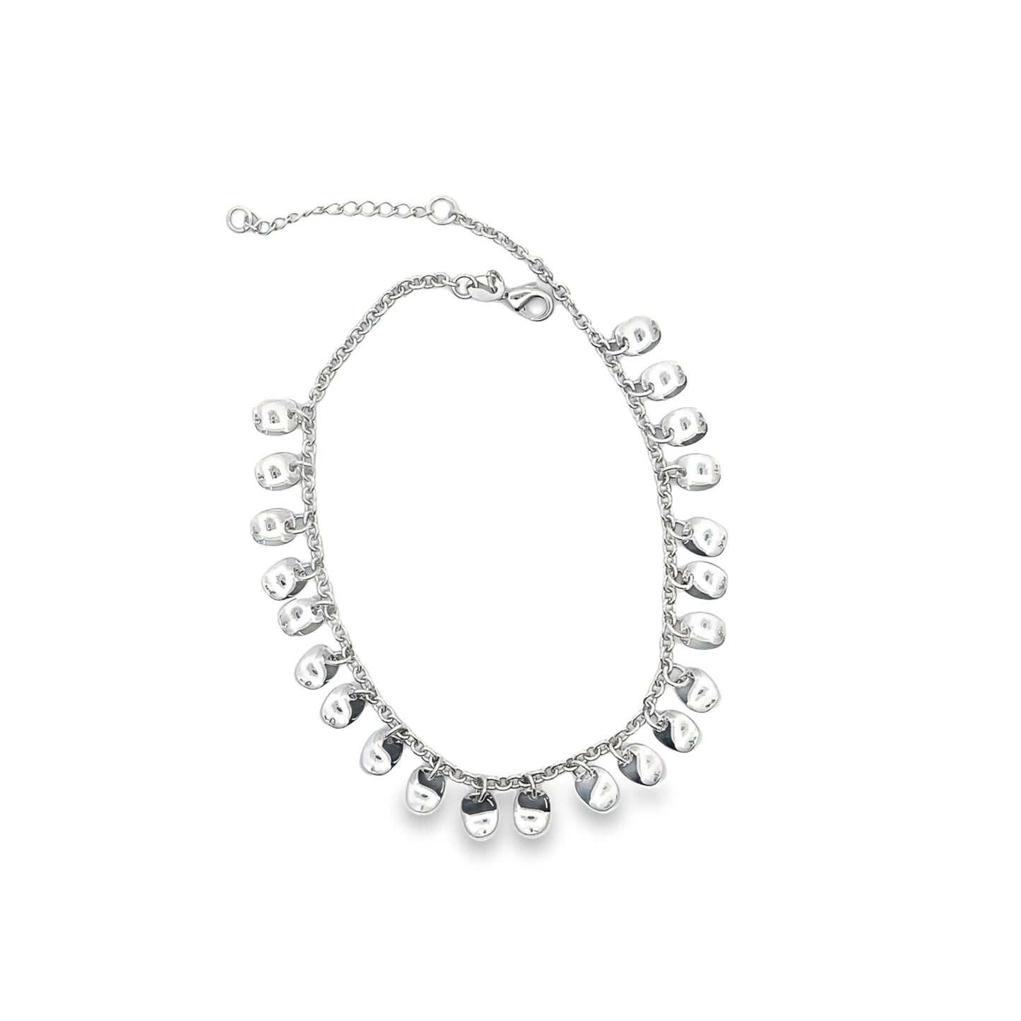 18K Gold Filled Charm Anklet (E111)