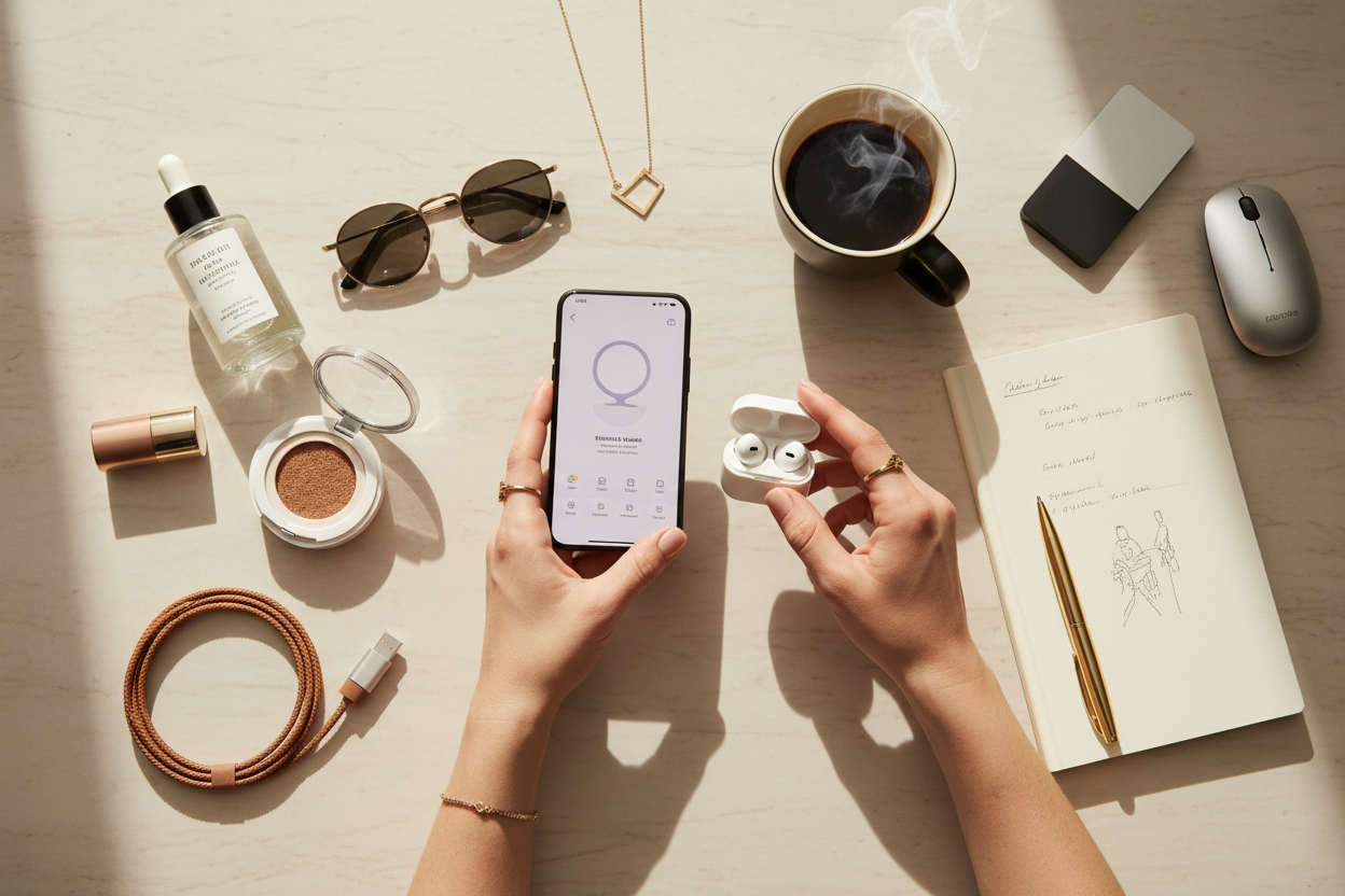 Premium Lifestyle Flat Lay